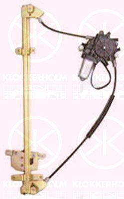 KLOKKERHOLM Stikla pacelšanas mehānisms 16851101