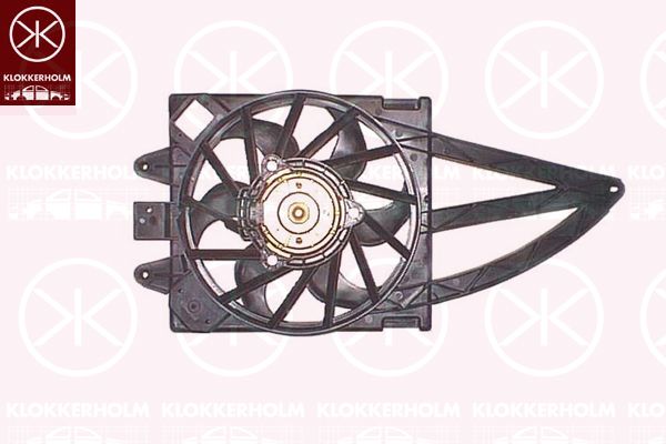 KLOKKERHOLM Вентилятор, охлаждение двигателя 20082601
