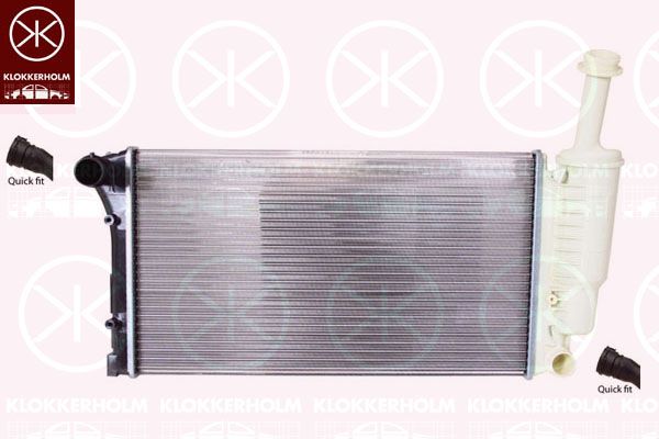 KLOKKERHOLM Radiators, Motora dzesēšanas sistēma 2008302335