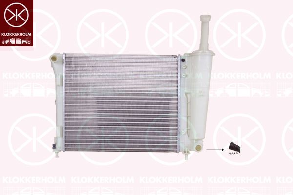 KLOKKERHOLM Radiators, Motora dzesēšanas sistēma 2013302345