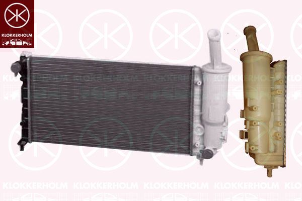 KLOKKERHOLM Radiators, Motora dzesēšanas sistēma 2023302275
