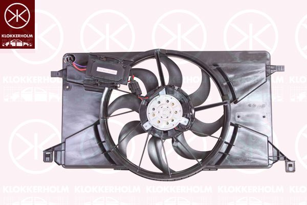 KLOKKERHOLM Ventilators, Motora dzesēšanas sistēma 25362601