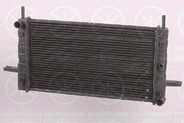 KLOKKERHOLM Radiators, Motora dzesēšanas sistēma 2551302102