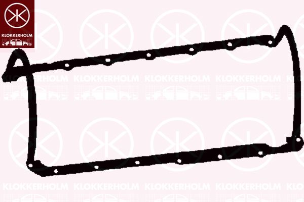 KLOKKERHOLM Прокладка, масляный поддон 2563484