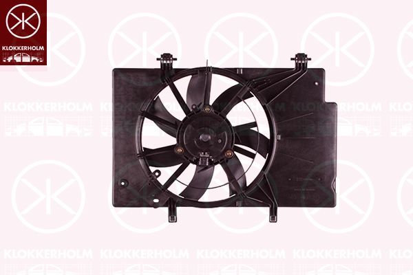 KLOKKERHOLM Ventilators, Motora dzesēšanas sistēma 25652602