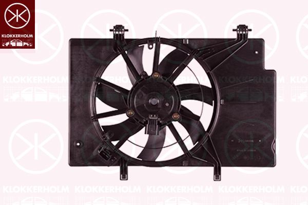 KLOKKERHOLM Ventilators, Motora dzesēšanas sistēma 25652603
