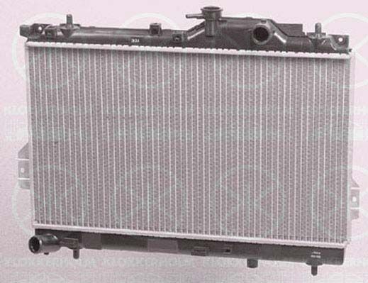 KLOKKERHOLM Radiators, Motora dzesēšanas sistēma 3127302098