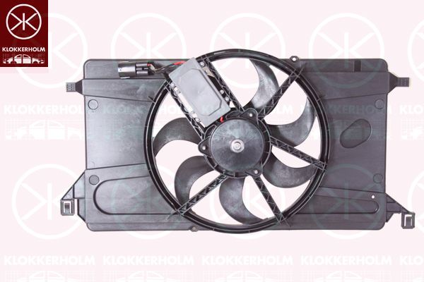 KLOKKERHOLM Ventilators, Motora dzesēšanas sistēma 34762602