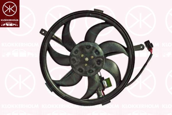 KLOKKERHOLM Ventilators, Motora dzesēšanas sistēma 40012603