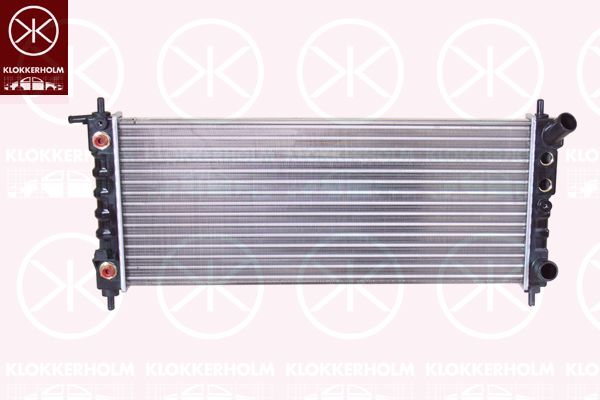 KLOKKERHOLM Радиатор, охлаждение двигателя 5022302264