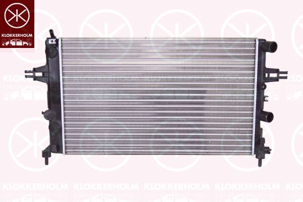 KLOKKERHOLM Радиатор, охлаждение двигателя 5051302255
