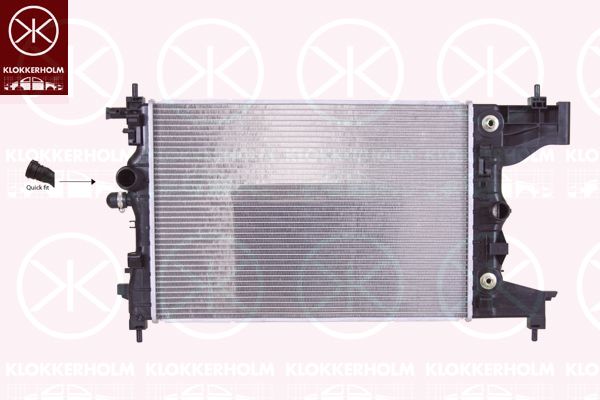 KLOKKERHOLM Radiators, Motora dzesēšanas sistēma 5053302484