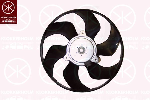 KLOKKERHOLM Ventilators, Motora dzesēšanas sistēma 60332601