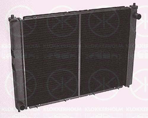 KLOKKERHOLM Radiators, Motora dzesēšanas sistēma 6408302069