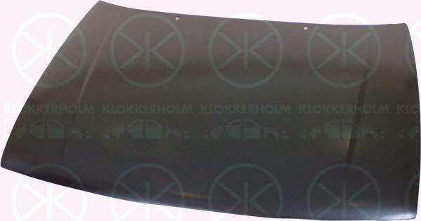 KLOKKERHOLM Motora pārsegs 6607280