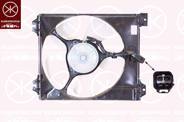 KLOKKERHOLM Ventilators, Motora dzesēšanas sistēma 68352603