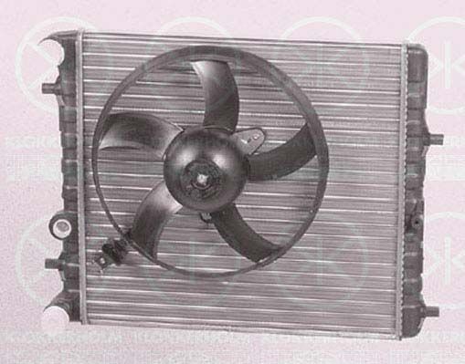 KLOKKERHOLM Radiators, Motora dzesēšanas sistēma 7514302013