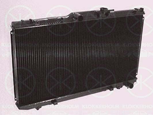 KLOKKERHOLM Radiators, Motora dzesēšanas sistēma 8143302145