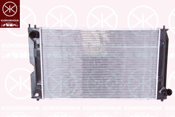 KLOKKERHOLM Радиатор, охлаждение двигателя 8161302398