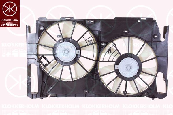 KLOKKERHOLM Ventilators, Motora dzesēšanas sistēma 81792605
