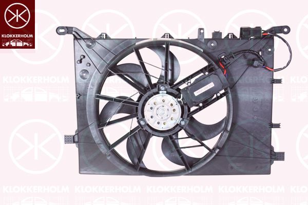 KLOKKERHOLM Ventilators, Motora dzesēšanas sistēma 90212601
