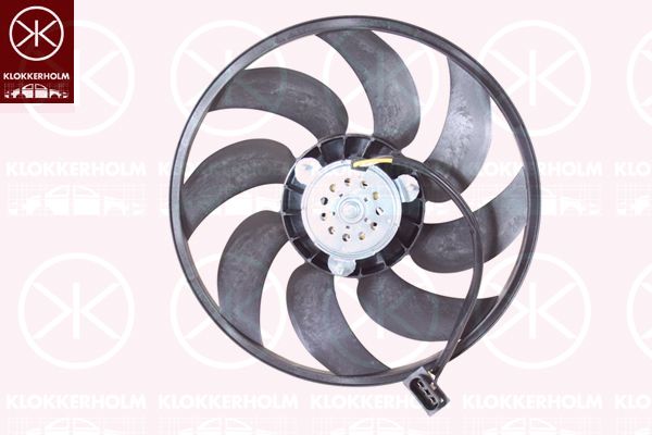 KLOKKERHOLM Ventilators, Motora dzesēšanas sistēma 95062605