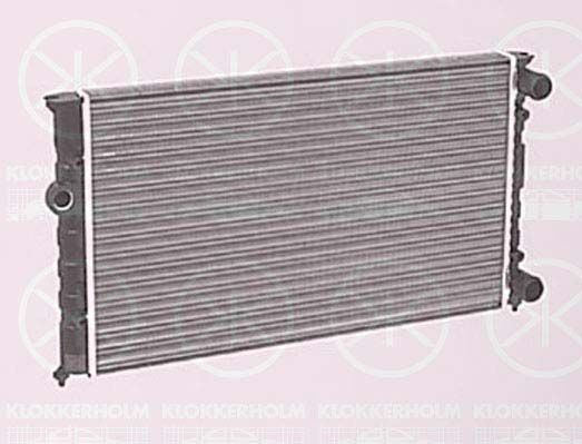 KLOKKERHOLM Radiators, Motora dzesēšanas sistēma 9522302099