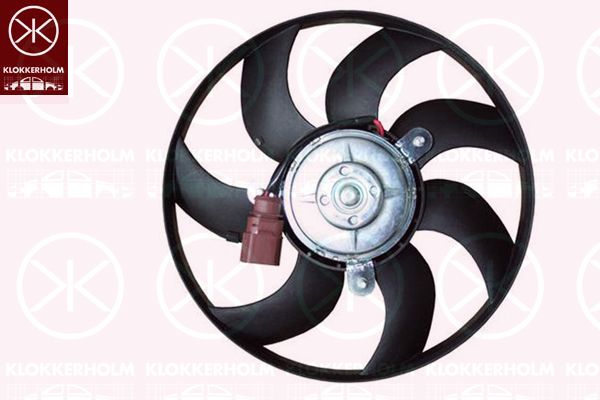 KLOKKERHOLM Ventilators, Motora dzesēšanas sistēma 95342604