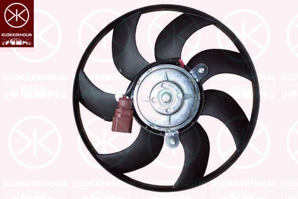 KLOKKERHOLM Ventilators, Motora dzesēšanas sistēma 95342606