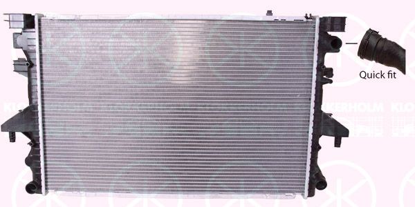 KLOKKERHOLM Radiators, Motora dzesēšanas sistēma 9568302232