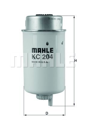 KNECHT Топливный фильтр KC 204