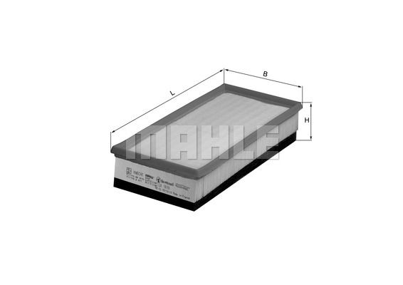 KNECHT Gaisa filtrs LX 1610