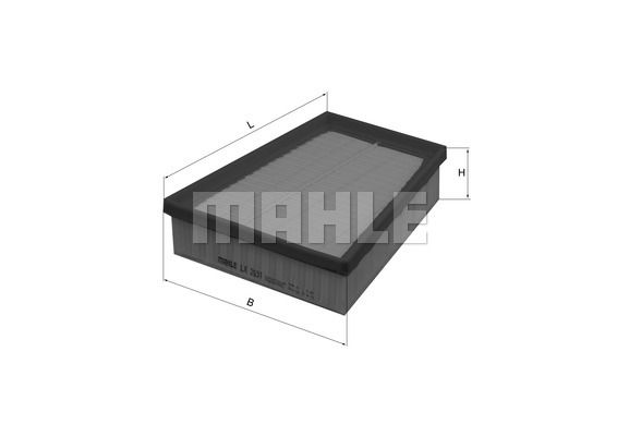 KNECHT Gaisa filtrs LX 2631