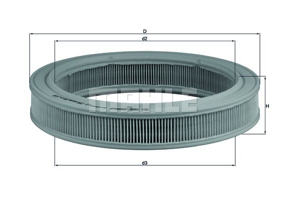 KNECHT Воздушный фильтр LX 294