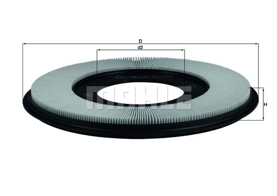 KNECHT Воздушный фильтр LX 556