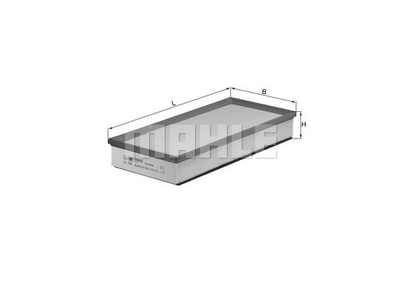 KNECHT Gaisa filtrs LX 793