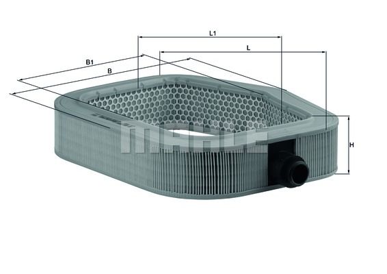 KNECHT Gaisa filtrs LX 990