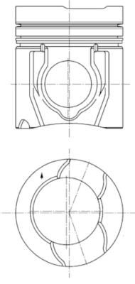 KOLBENSCHMIDT Поршень 40182600