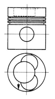 KOLBENSCHMIDT Поршень 92581610