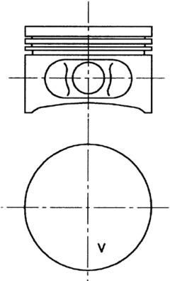 KOLBENSCHMIDT Поршень 94532600