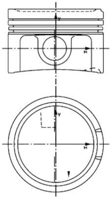 KOLBENSCHMIDT Virzulis 99933610