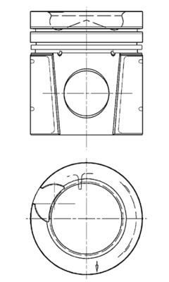 KOLBENSCHMIDT Поршень 99984600