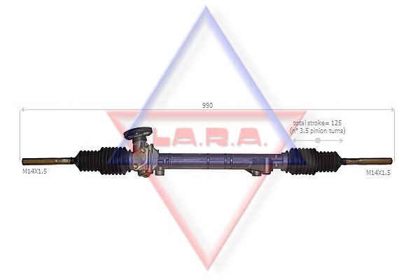 LA.R.A. Рулевой механизм 310023