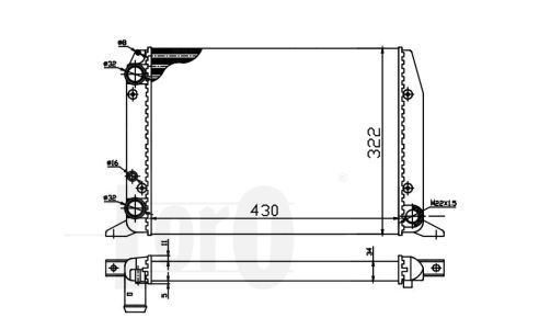 LORO Radiators, Motora dzesēšanas sistēma 003-017-0024