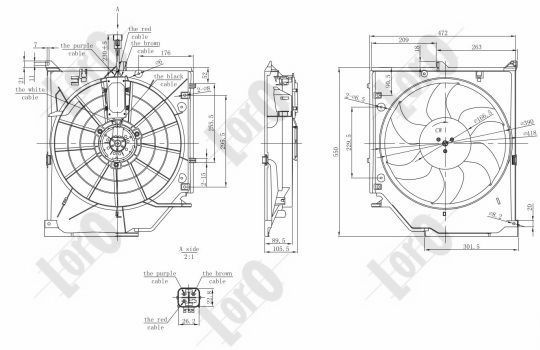 LORO Ventilators, Motora dzesēšanas sistēma 004-014-0001