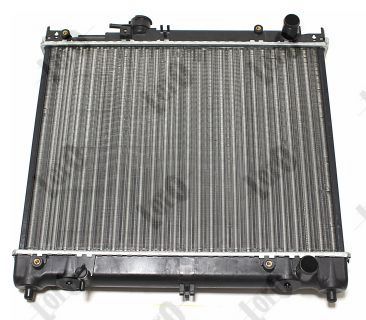 LORO Радиатор, охлаждение двигателя 011-017-0009