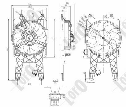 LORO Ventilators, Motora dzesēšanas sistēma 016-014-0001