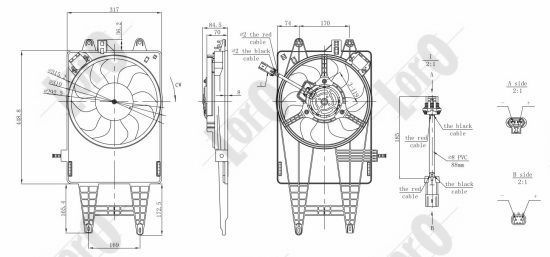 LORO Ventilators, Motora dzesēšanas sistēma 016-014-0005