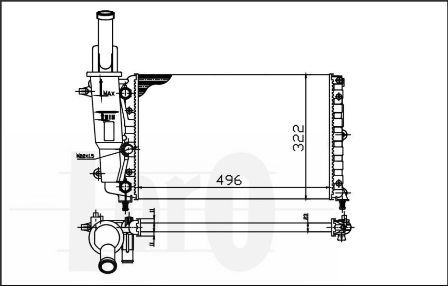 LORO Radiators, Motora dzesēšanas sistēma 016-017-0007