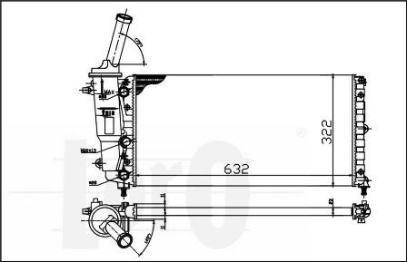 LORO Radiators, Motora dzesēšanas sistēma 016-017-0052